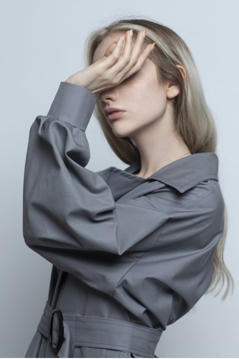 Robe midi écologique - détail